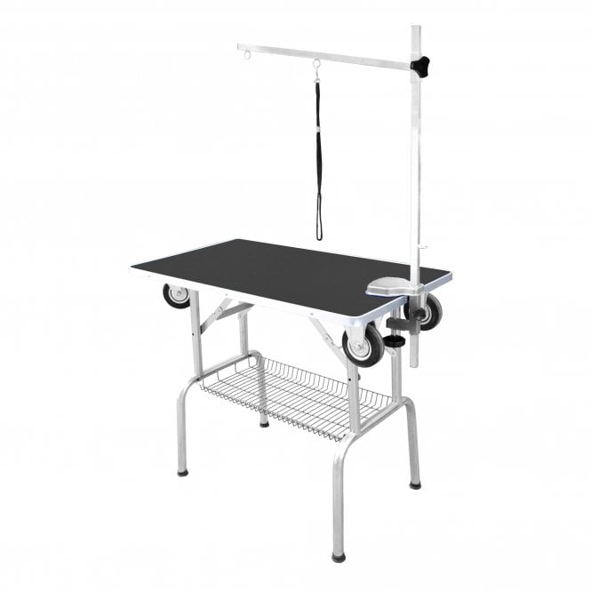 Waarom is de draagbare trolleytafel van Groomers essentieel voor elke professionele huisdierentrimmer?