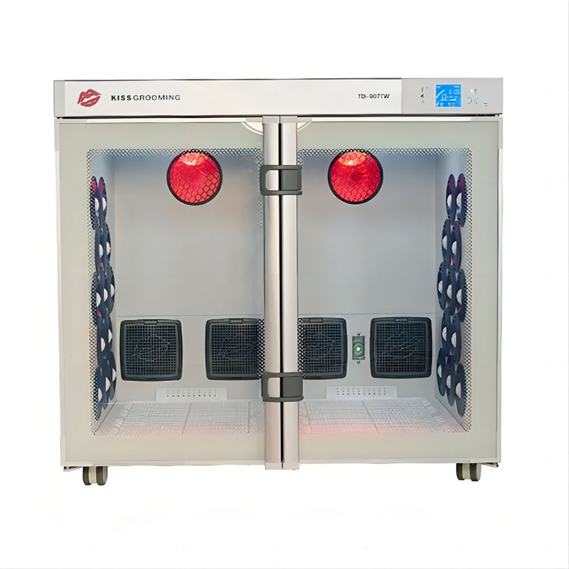 Droogbox voor huisdieren met dubbele deur